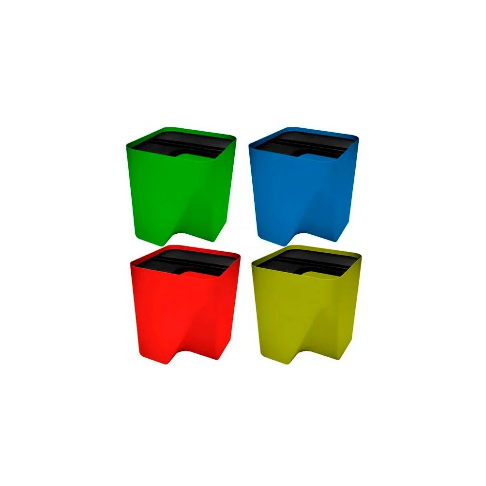 Kit Latas de lixo reciclagem ecológica linha para Cozinha